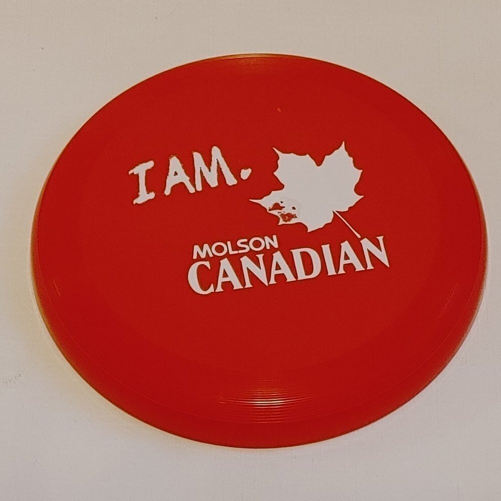 Molson Canadian Frisbee 9" BEER Summer Fun Picnic